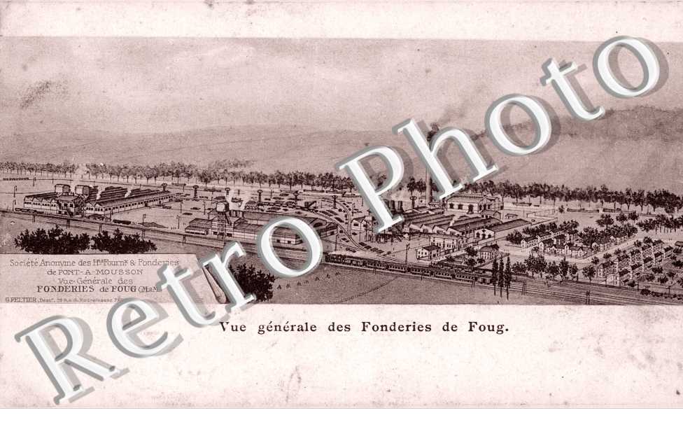 vue generale des fonderies