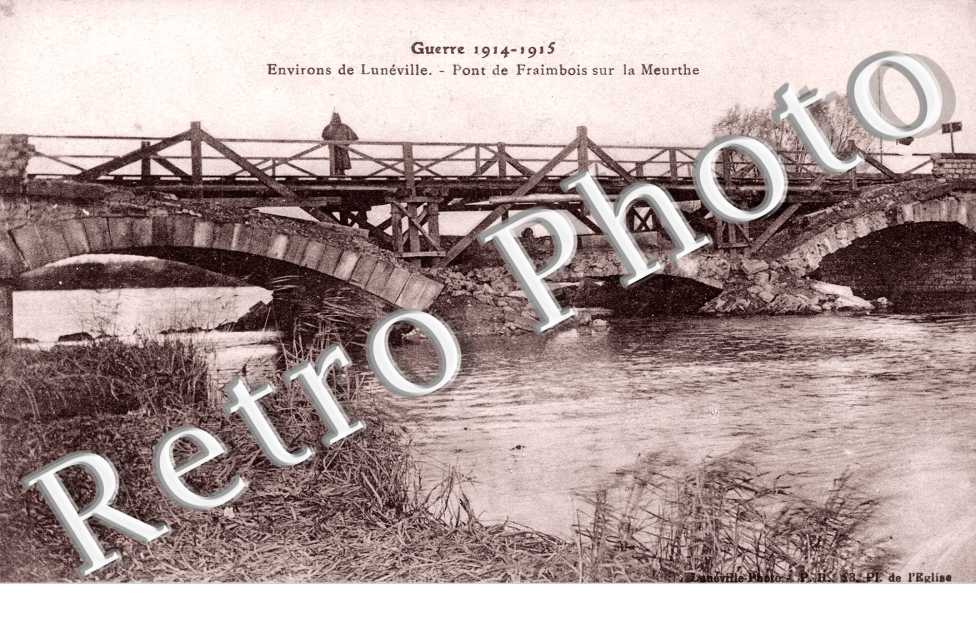 le pont de Fraimbois sur la Meurthe