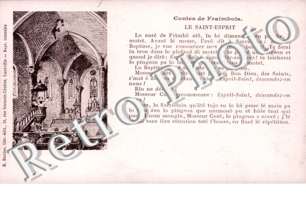 Contes, Le Saint Esprit