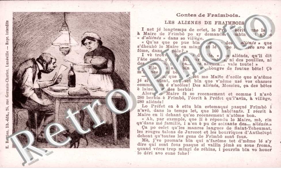 Contes, Les Alienes de Frambois