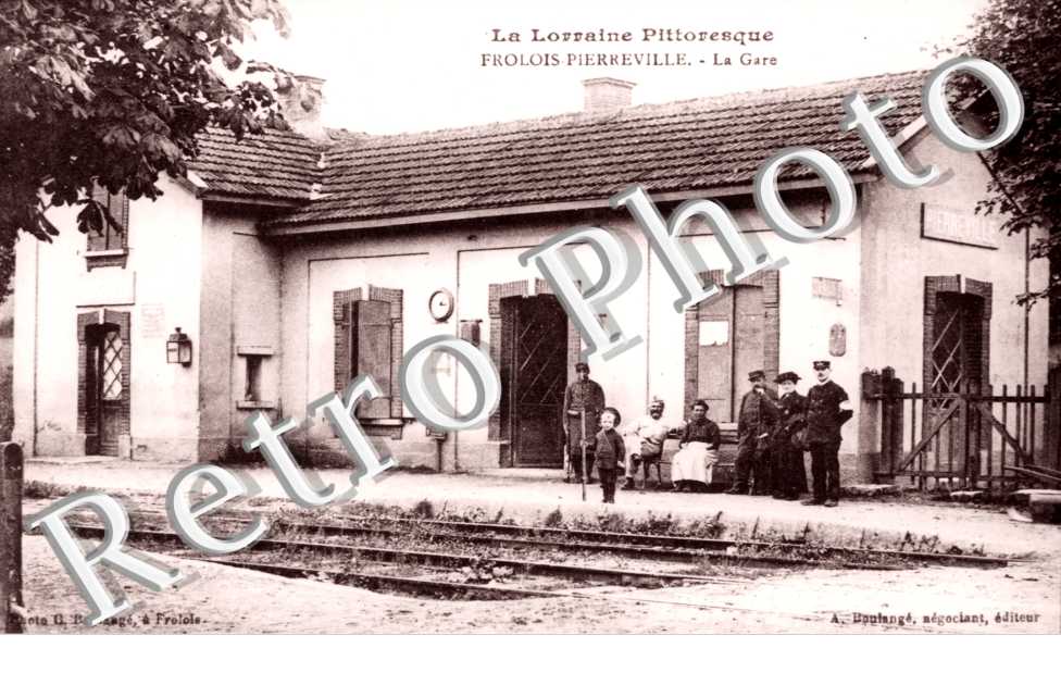 la gare Frolois Pierreville