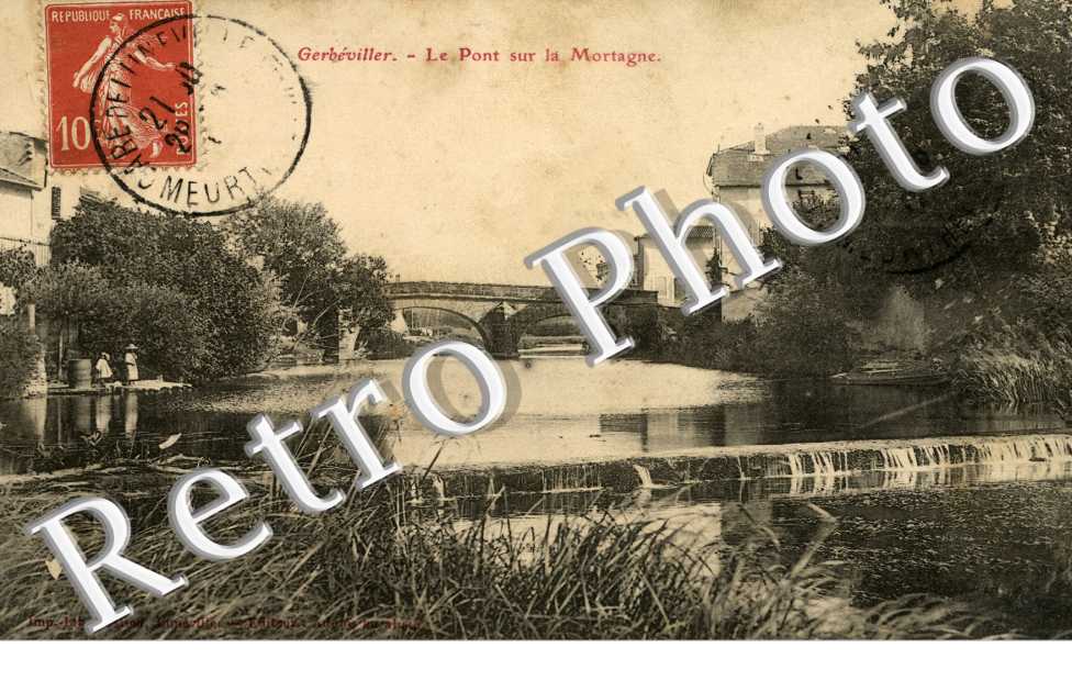 Le pont sur la Mortagne