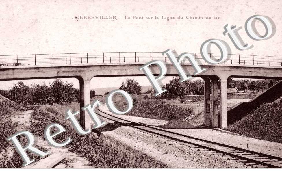 le POnt sur la Ligne du Chemin de Fer