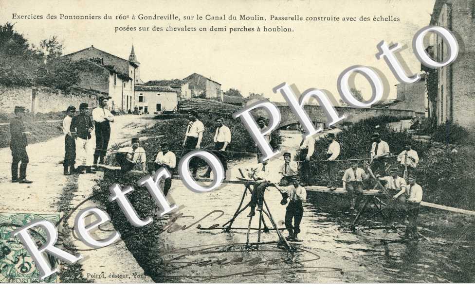 Exercices des Pontonniers du 160eme