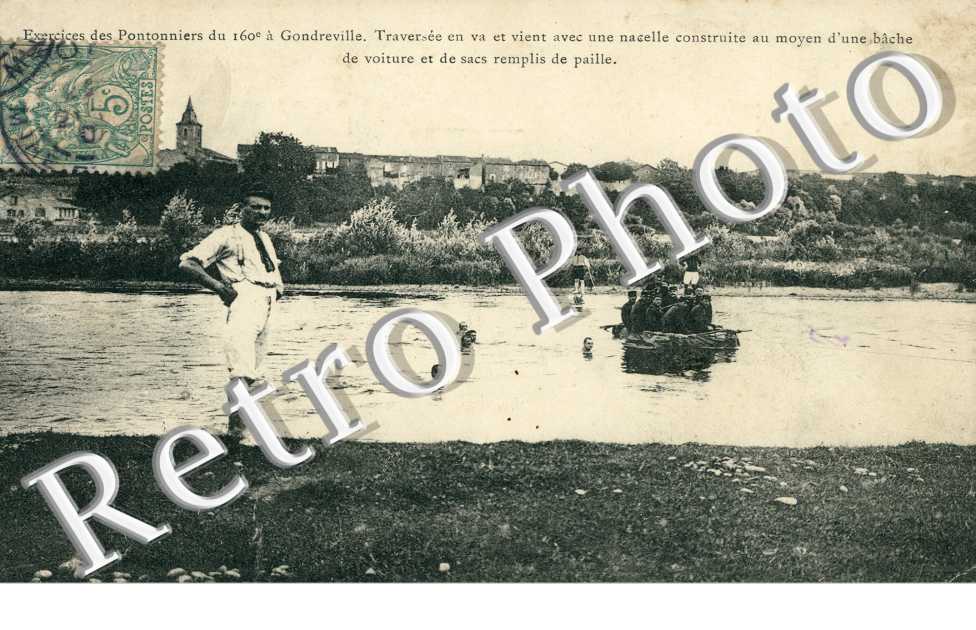 Exercices des Pontonniers du 160eme