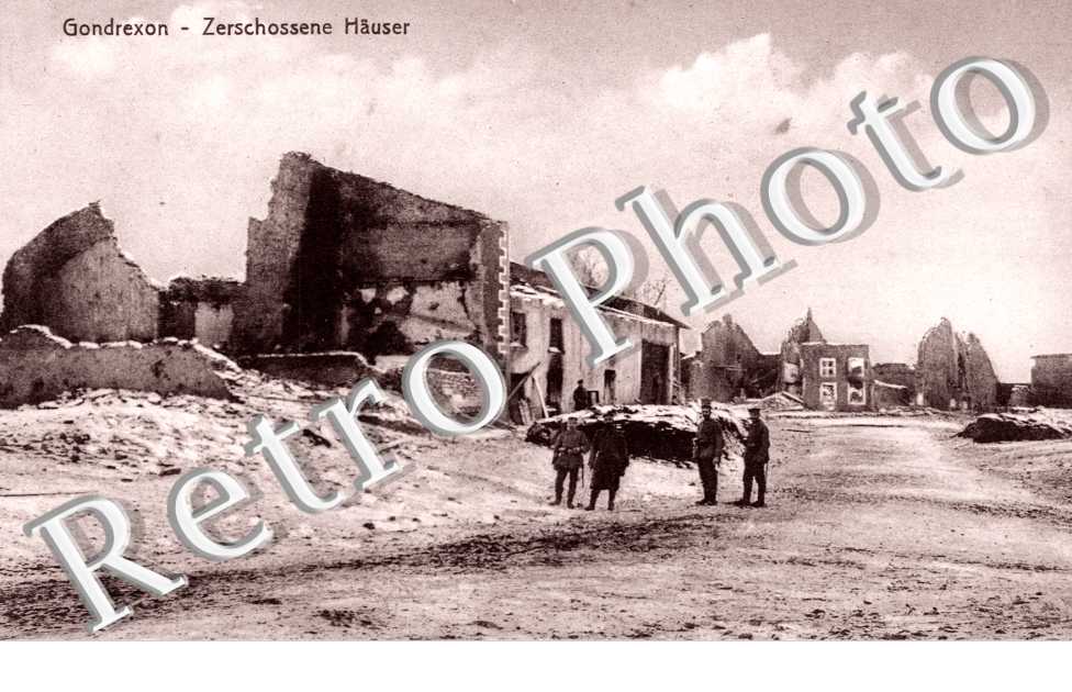 zerschossene hauser