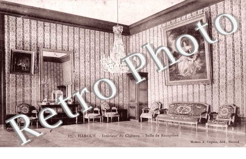 interieur du chateau - salle de reception