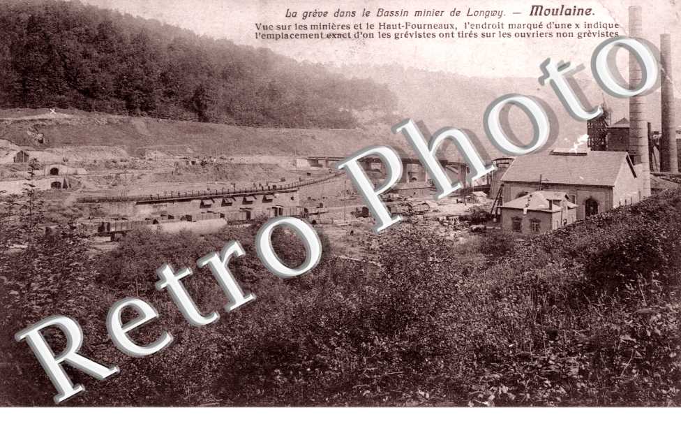 La Greve dans le Bassin minier de Longwy