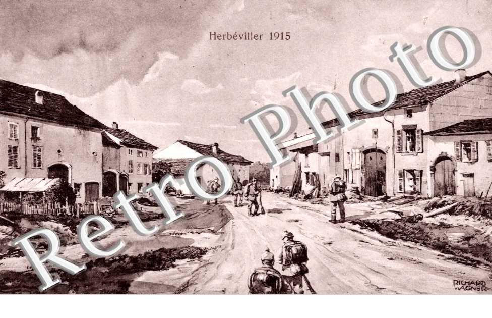 ( le village en ruines )