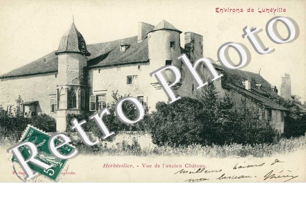 Vue de l'ancien Chateau