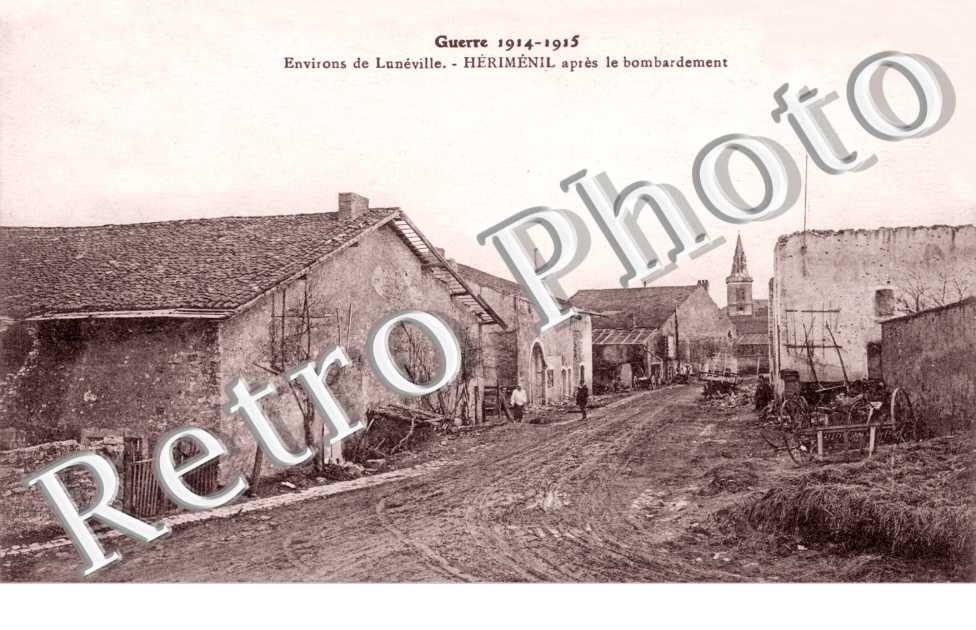 la ville apres le bombardement
