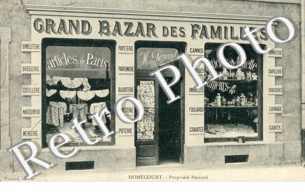 Grand Bazar des Familles - Propriete Perrard (facade) TOP CARTE