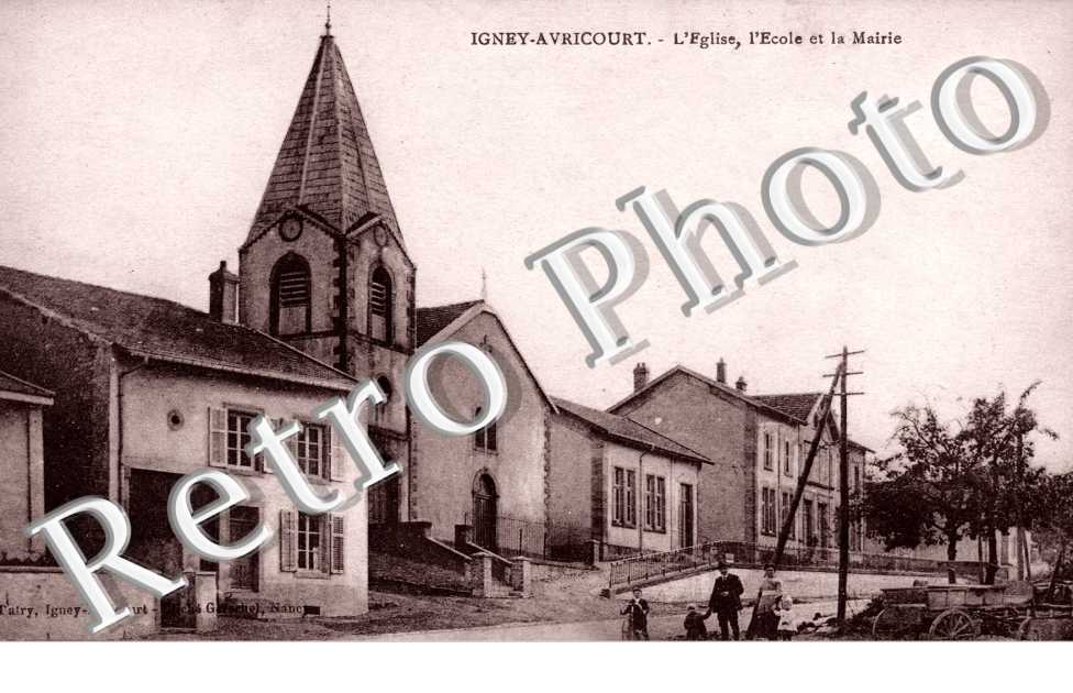 l'Eglise l'Ecole et la Mairie