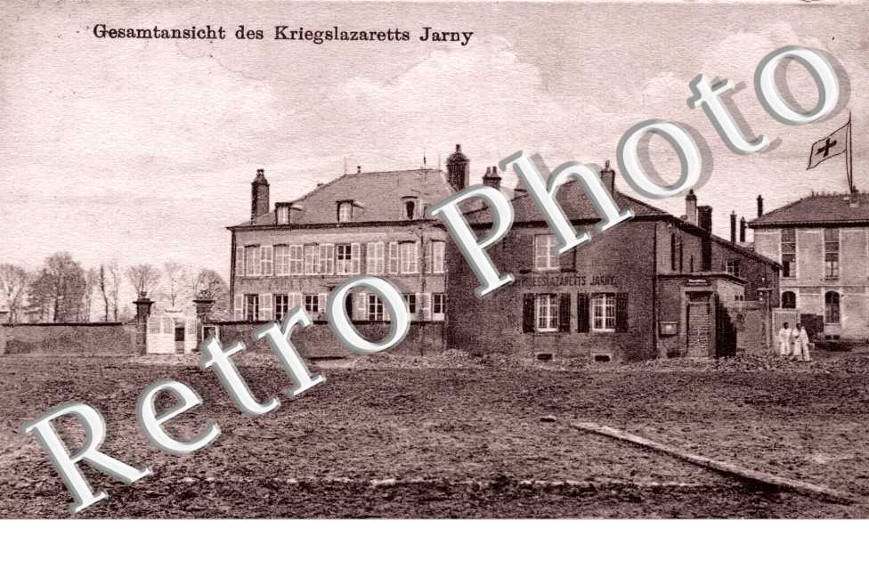 Gesamtansicht des Kriegslazaretts