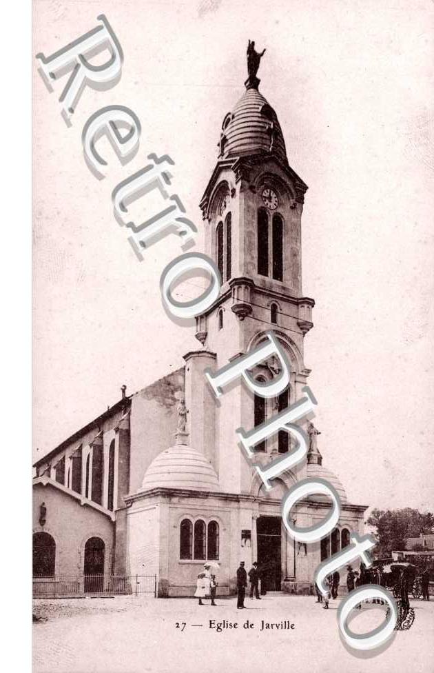 Vue de l'église de Jarville
