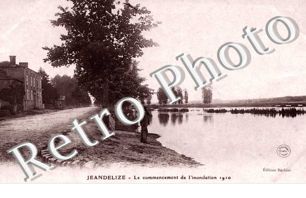 Le commencement de l'inondation 1910