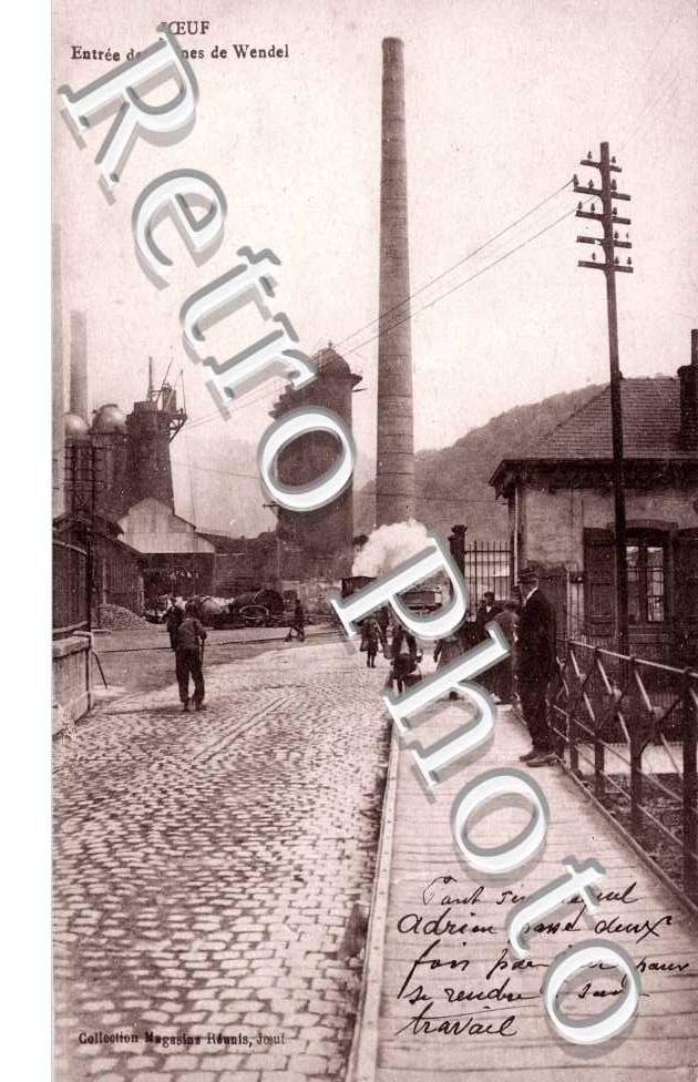 entree des usines De Wendel