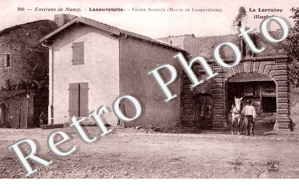 environs de Nancy, ferme Arnould (mairie de Laneuvelotte)