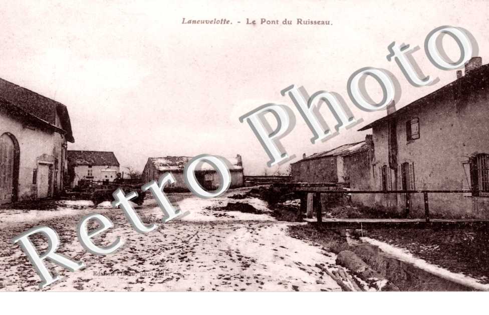 le pont du ruisseau
