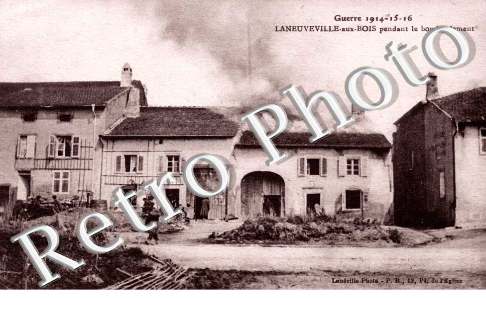 pendant le bombardement