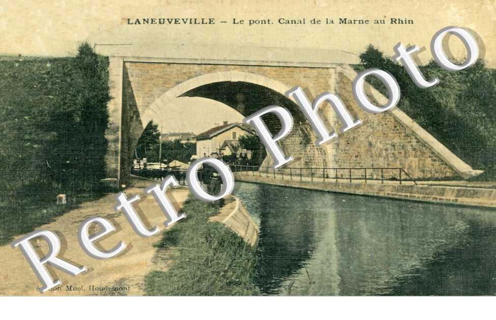 Le Pont Canal de la Marne au Rhin