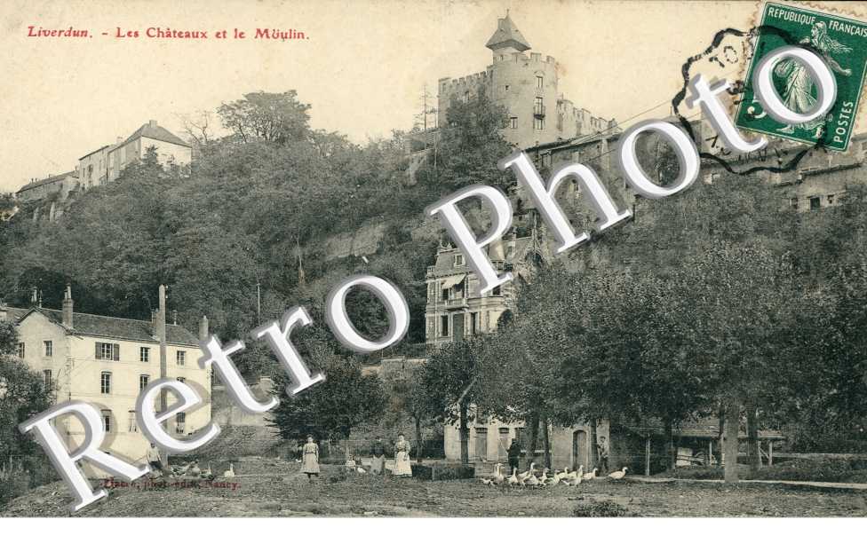 Les chateaux et le moulin