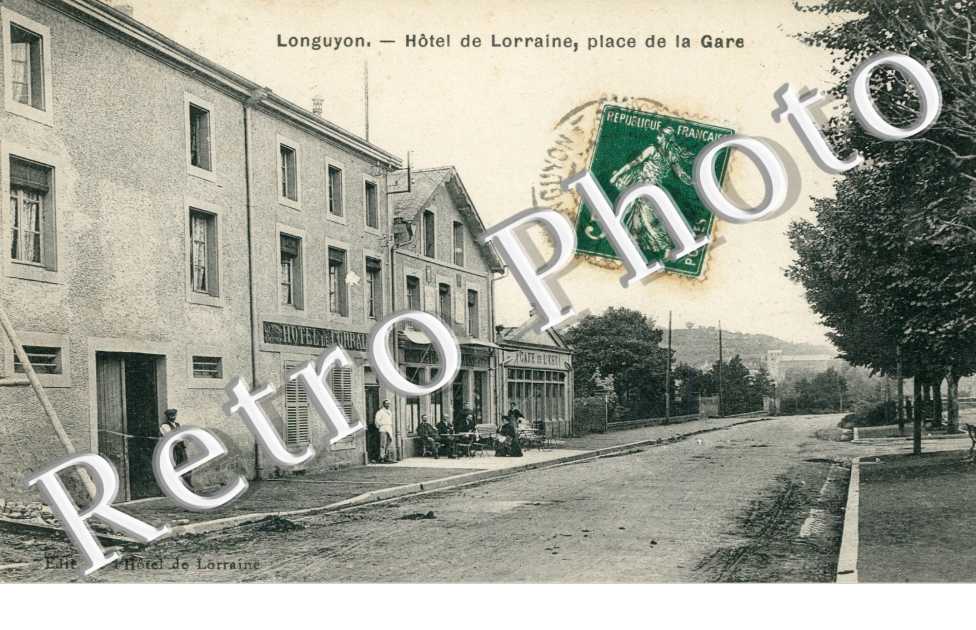 Place de la gare Hotel-de-Lorraine