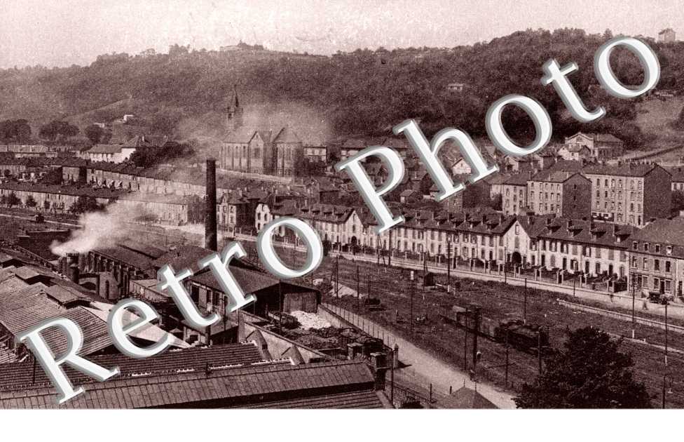 Gouraincourt, Vue generale prise des Hauts Fourneaux
