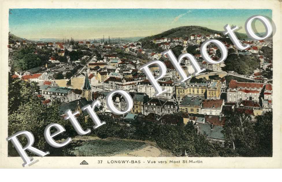 vue vers Mont Saint Martin