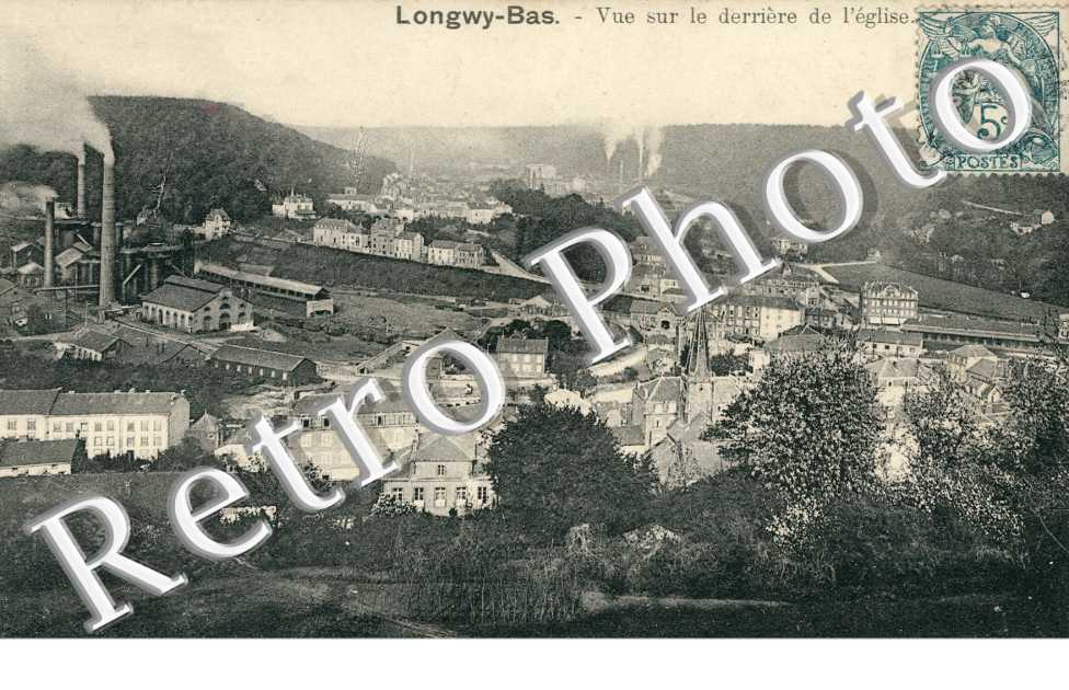 Vue sur le derriere de l'Eglise