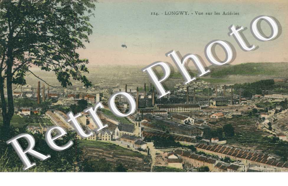Vue sur les acieries