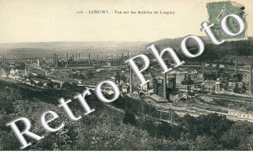 Vue sur les Acieries de Longwy