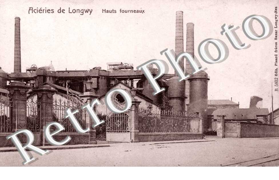 aciéries de Longwy - Hauts fourneaux