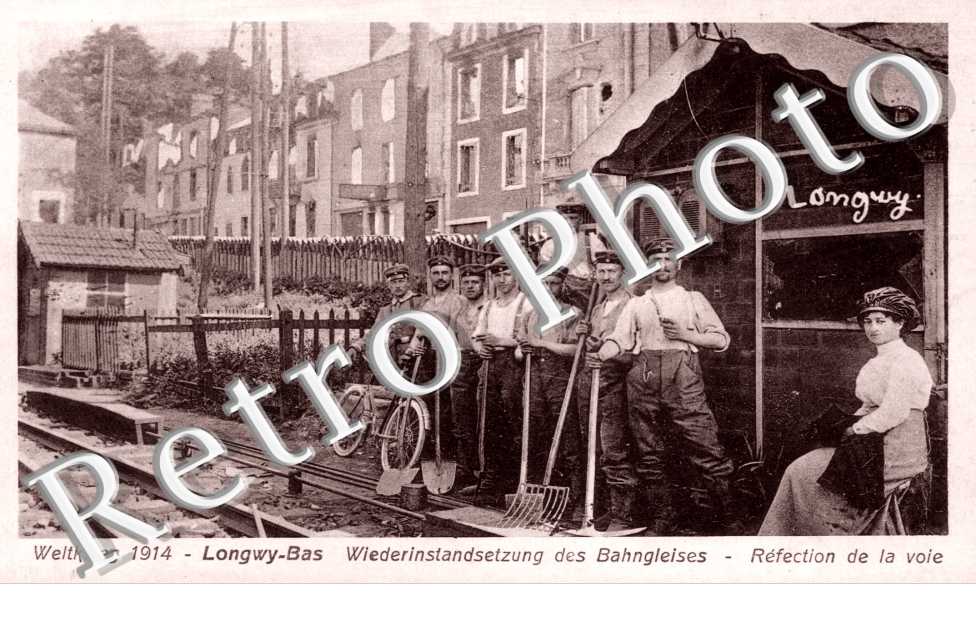 Wiederinstandsetzung des Bahngleises, Refection de la voie