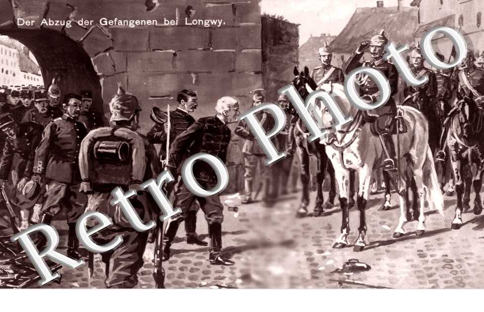 Der Abzug der Gefangenen bei Longwy