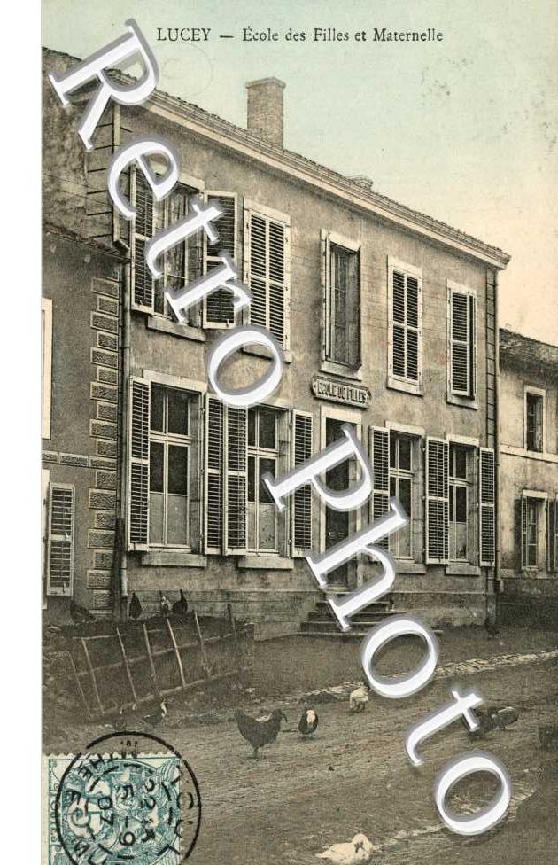 ecole des filles et maternelle (couleur)