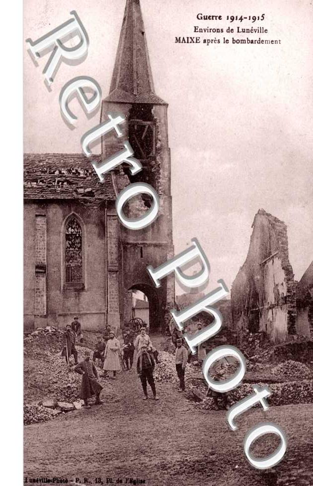 apres le bombardement