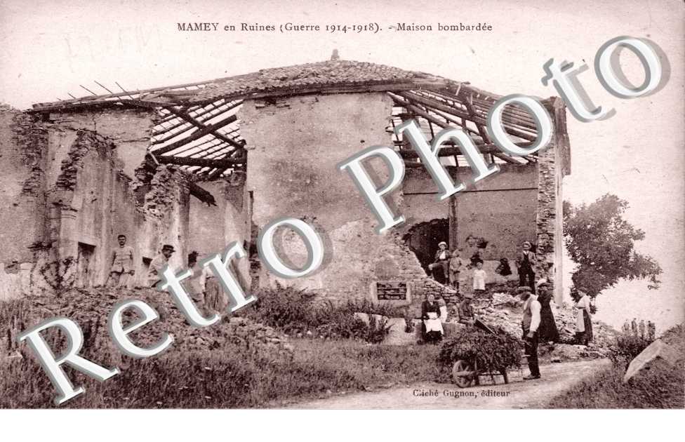 Maison bombardee