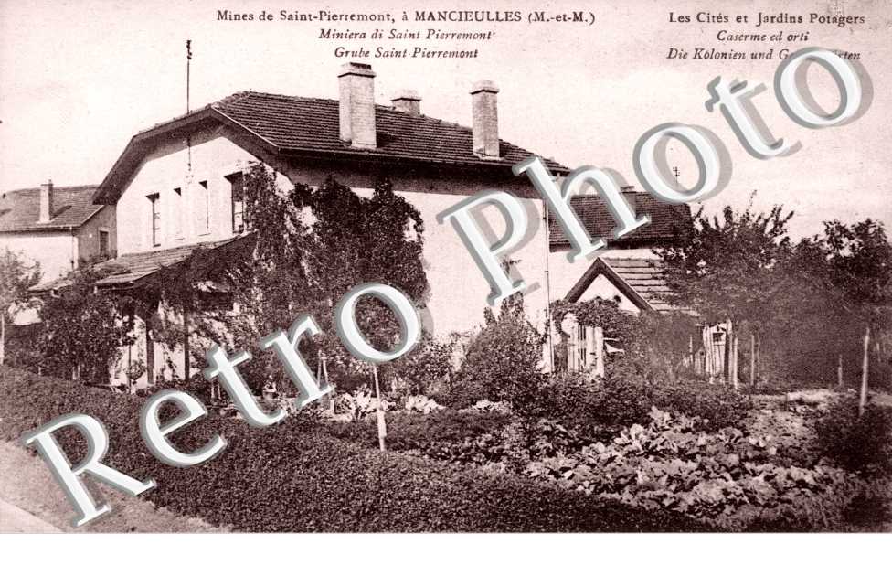 Cites et jardins potagers - mines de St-Pierremont