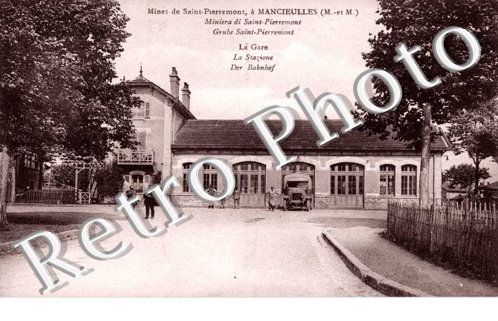 La gare - Mines de St-Pierremont