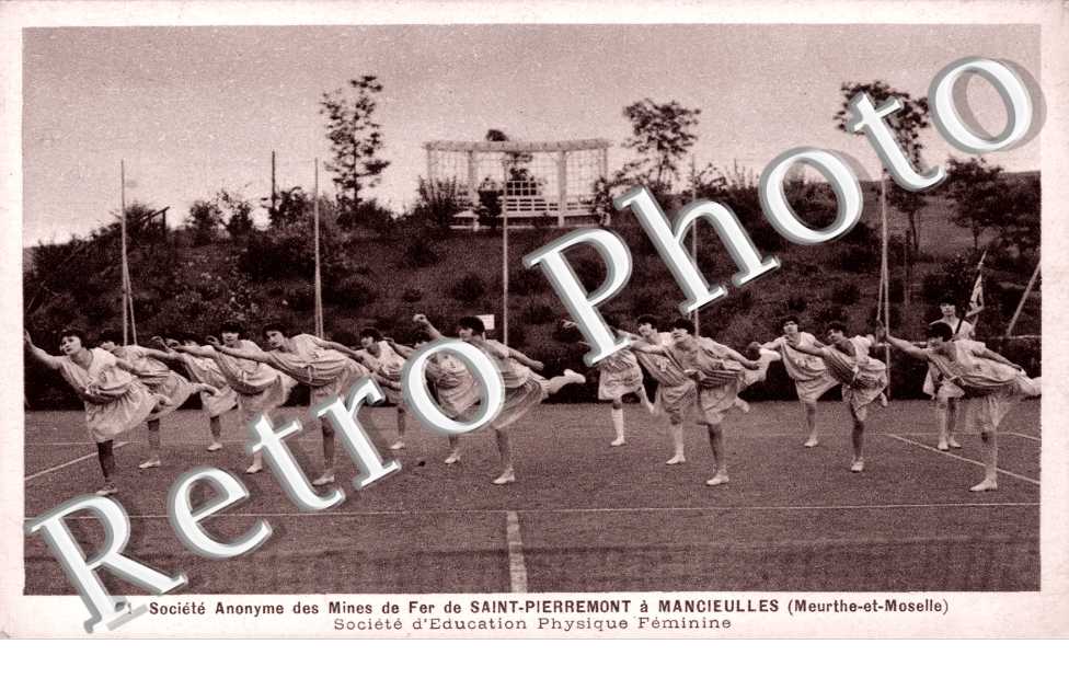 Mines de fer de st-Pierremont - societe d'education physiquefeminine