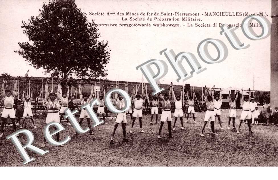 Societe de preparation militaire  - mines de st-Pierremont