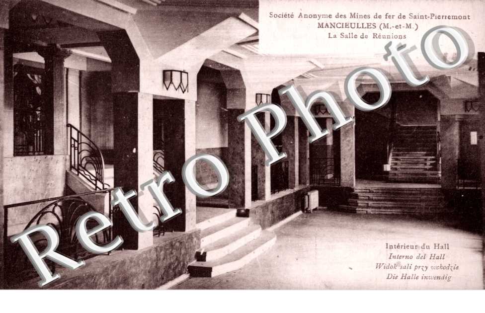 Societe anonyme des Mines de fer de st-Pierremont - salle de reunion