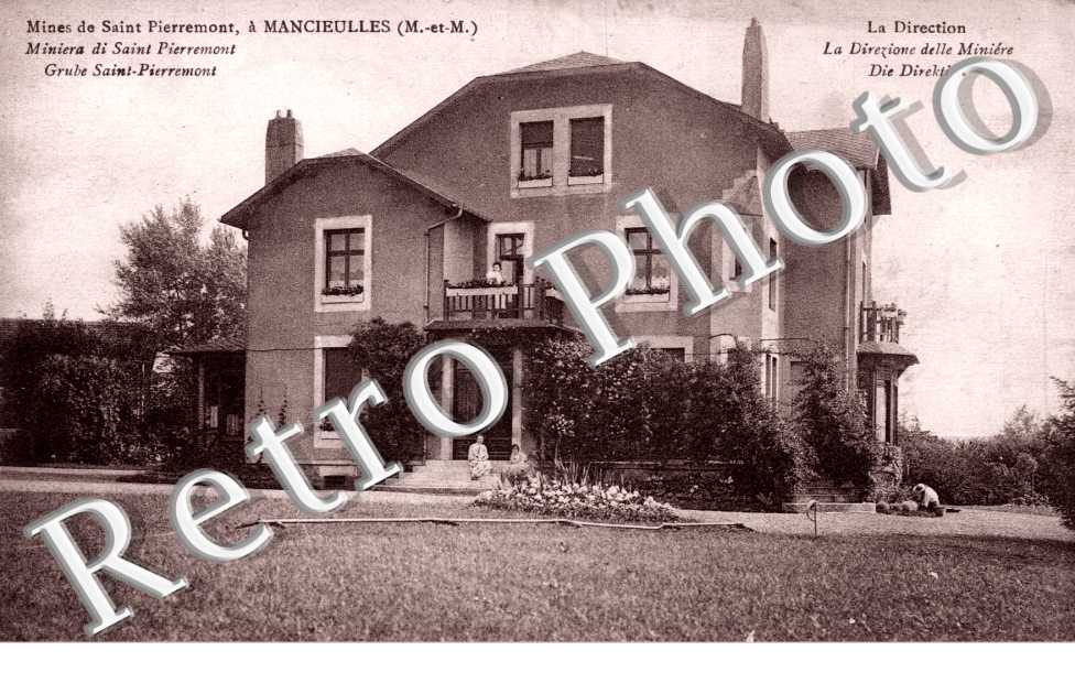 Societe anonyme des Mines de fer de st-Pierremont - La direction