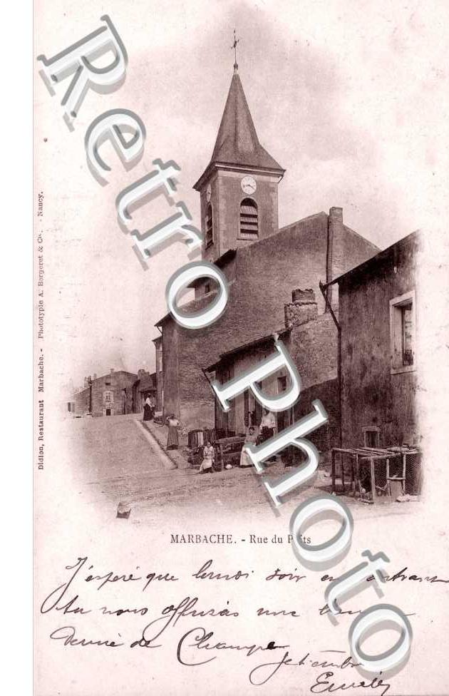 Rue du puits - 1902