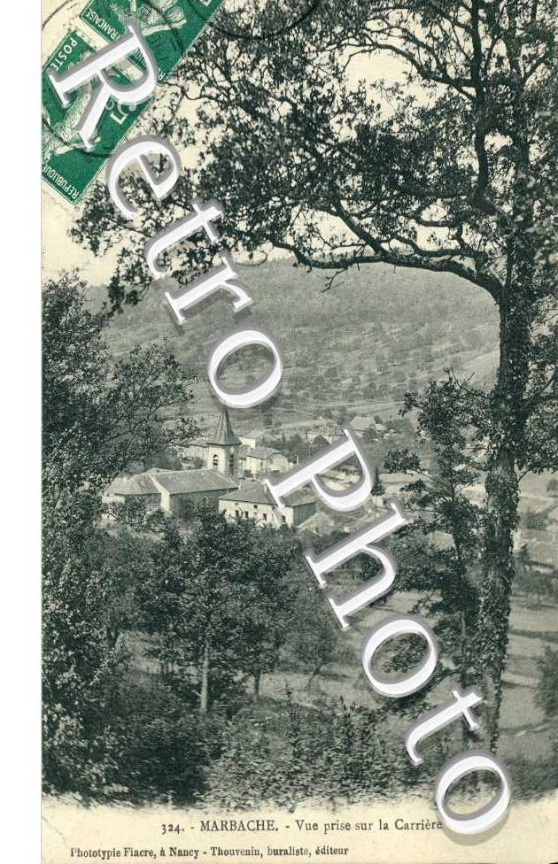 Vue prise sur la carrière