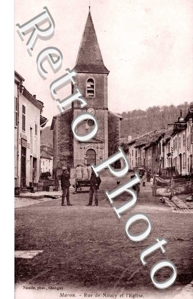 Rue de Nancy et eglise
