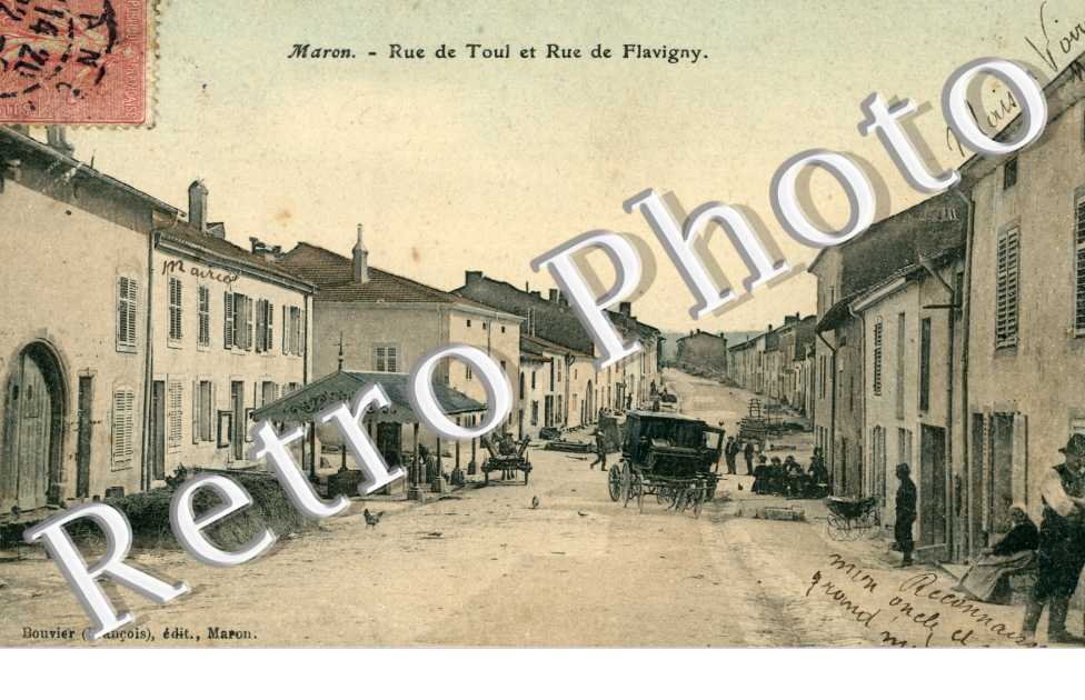 Rue de Toul et Rue de Flavigny (couleur)