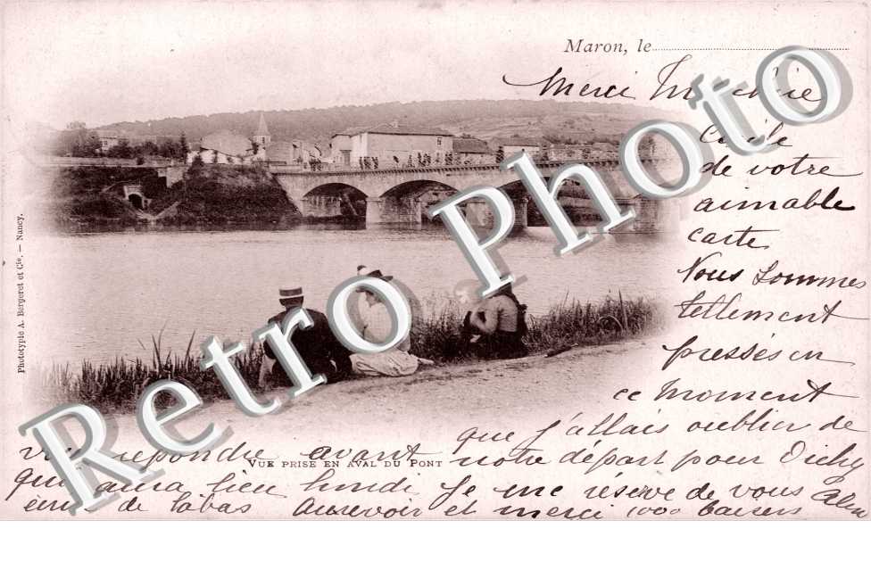 vue prise en aval du pont