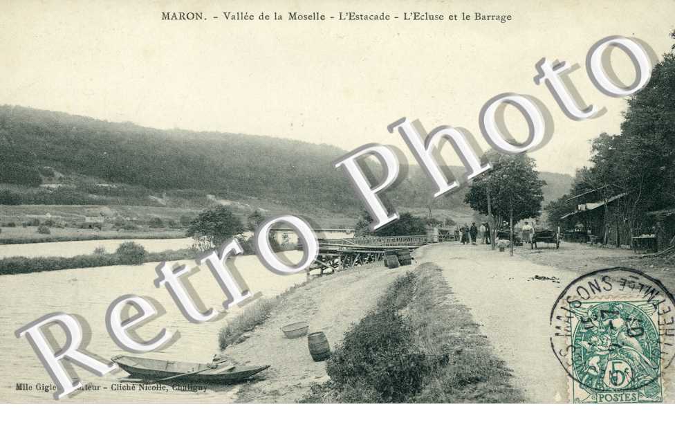 L'Estacade - l'Ecluse et le barrage